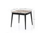 Hanah Home Mesa de Comedor Extensible Mármol Blanco